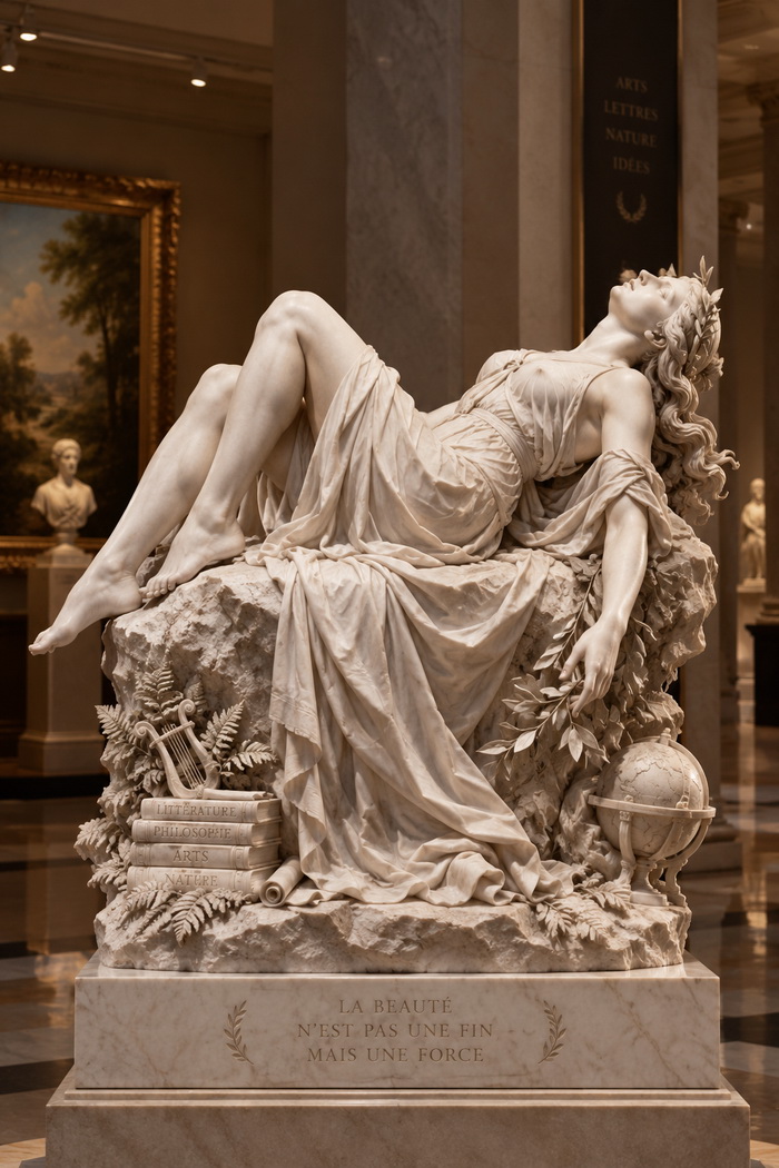 Muse et beauté au musée