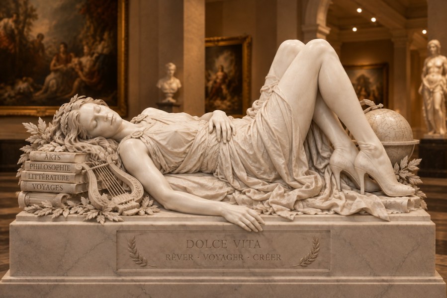Muse éternelle au musée