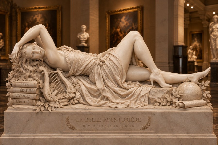 La Belle Aventurière au musée